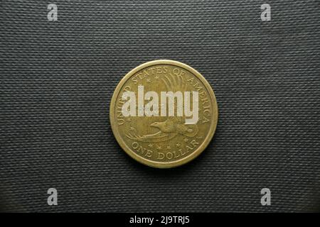 Un dollar daté de 2002 USA, vue de face Banque D'Images