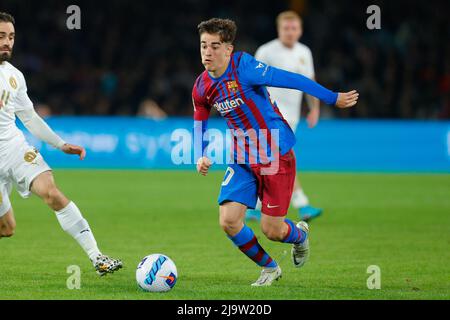 Sydney, Australie. 25th mai 2022. GAVI de Barcelone attaque lors du match amical entre les A League All-Stars et le FC Barcelone au stade Accor, Sydney, le 25 mai 2022. Photo de Peter Dovgan. Utilisation éditoriale uniquement, licence requise pour une utilisation commerciale. Aucune utilisation dans les Paris, les jeux ou les publications d'un seul club/ligue/joueur. Credit: UK Sports pics Ltd/Alamy Live NewsCredit: UK Sports pics Ltd/Alamy Live News Banque D'Images