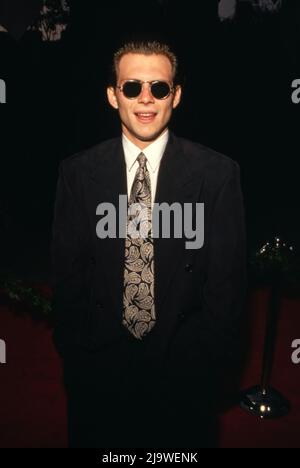 Christian Slater au Robin des Bois: Première Prince of Thieves le 10 juin 1991 au Mann Village et au Mann Bruin Theatres à Westwood, Californie crédit: Ralph Dominguez/MediaPunch Banque D'Images