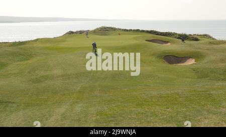 Dans et autour de Lahinch dans le comté de Clare Irlande. Banque D'Images