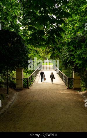 Ørstedsparken, Copenhague, Danemark Banque D'Images