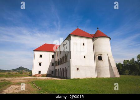 Ancien château de Bela à Zagorje, Croatie. Banque D'Images