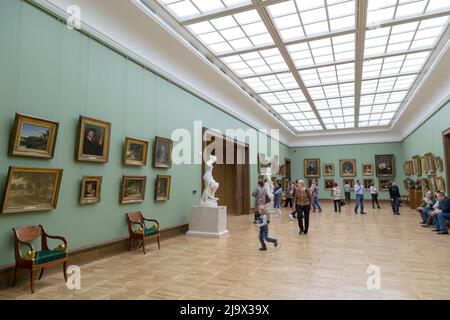 Moscou, Russie - 5 novembre 2015 : la Galerie d'art de l'État de Tretiakov à Moscou. Le musée a été fondé en 1856 par le marchand Pavel Tretyakov, le monde Banque D'Images