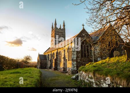 Église Saint-Jean, Stowford, Devon, Royaume-Uni Banque D'Images