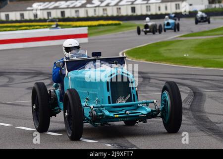 Christopher Mann, Alfa Romeo 8C 2600 Monza, Varzi Trophée, un événement de vingt-cinq minutes pour les pilotes de voitures de course historiques qui auraient couru de Banque D'Images