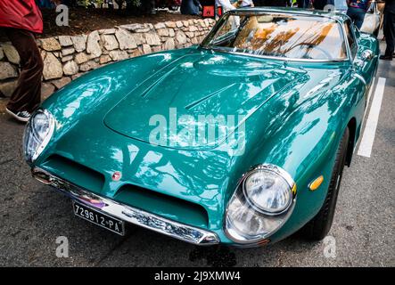 L'événement Pebble Beach Concours d'élégance sur Ocean Avenue à Carmel-by-the-Sea pendant la semaine de la voiture de Monterey Banque D'Images