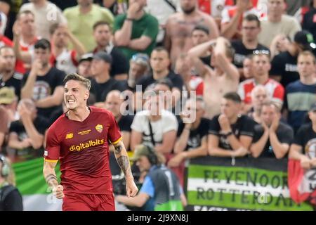 Tirana, Tirana, Albanie. 25th mai 2022. La finale de la Ligue des conférences de l'UEFA entre Roma et Feyenoord. (Credit image: © Riccardo Fabi/Pacific Press via ZUMA Press Wire) Credit: ZUMA Press, Inc./Alamy Live News Banque D'Images