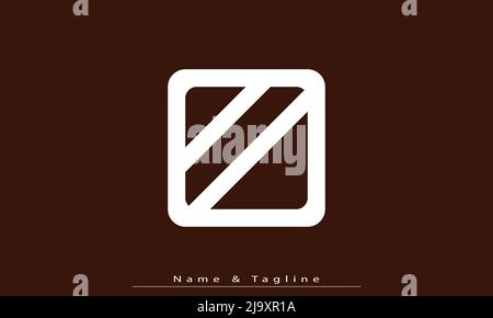 Lettres de l'alphabet initiales Monogram logo AD , DA Illustration de Vecteur