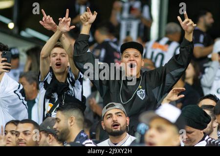 Belo Horizonte, Brésil. 25th mai 2022. MG - Belo Horizonte - 05/25/2022 - LIBERTADORES 2022 ATLETICO -MG X TOLIMA - Atletico-MG fans lors d'un match contre Tolima au stade Mineirao pour le championnat Copa Libertadores 2022. Photo: Fernando Moreno/AGIF/Sipa USA crédit: SIPA USA/Alay Live News Banque D'Images