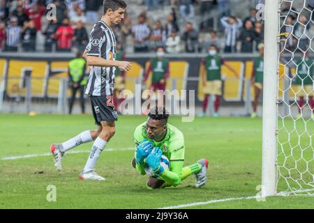25 mai 2022, Belo Horizonte, Minas Gerais, Brasil: (INT) l'Open Air de Vibra se tient au Jockey Club de Sao Paulo. 25 mai 2022, Sao Paulo, Brésil : l'écran montre un film au Jockey‚ Club, à Sao Paulo, le plus grand cinéma en plein air du monde, qui mêle projections de films en plein air, spectacles inédits et gastronomie, mercredi (25).‚ L'édition est encore plus spéciale, car elle célèbre 20 ans de l'un des événements les plus appréciés et les plus disputés du pays. La grande séance d'ouverture de l'événement, avec la projection du‚-Doctor Estranho no Multiverso da Banque D'Images