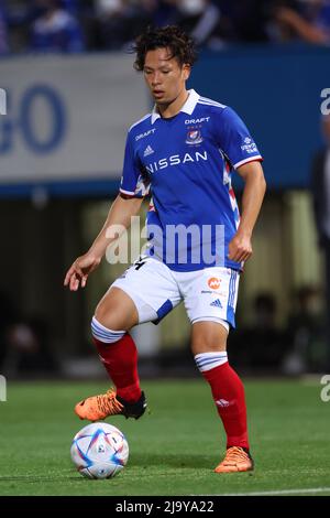 Stade de football NHK Spring Mitsuzawa, Kanagawa, Japon. 25th mai 2022. Tomoki Iwata (F. Marinos), 25 MAI 2022 - football : 2022 J1 match de la ligue entre Yokohama F. Marinos - Kyoto Sanga F.C. au NHK Spring Mitsuzawa football Stadium, Kanagawa, Japon. Credit: YUTAKA/AFLO SPORT/Alay Live News Banque D'Images