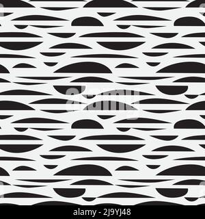 Abstrait aléatoire, formes irrégulières motif sans couture. Rappelle les peaux d'animaux. Illustration de Vecteur