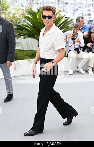 Cannes, France. 26th mai 2022. Cannes, France. Austin Butler participant à la photocall d'Elvis, dans le cadre du Festival de Cannes 75th, Palais de Festival, Cannes. Crédit : Doug Peters/EMPICS/Alamy Live News Banque D'Images