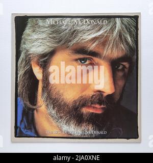LP Cover of Sweet Freedom, un album des plus grands succès de Michael McDonald, sorti en 1986 Banque D'Images