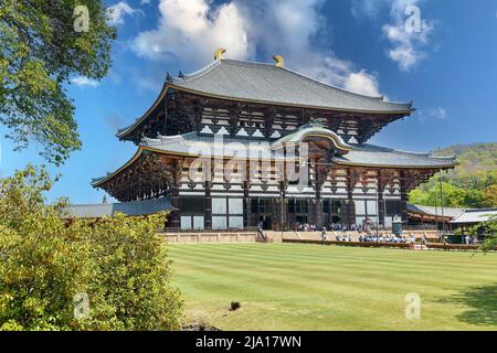 Japon. Nara. Temple Todai-ji Banque D'Images