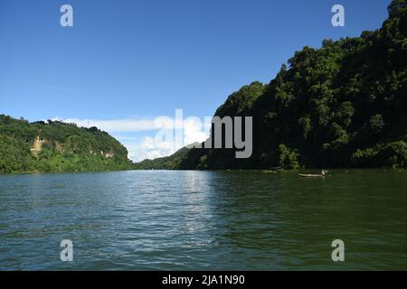 Beauté du lac de Kaptai Banque D'Images