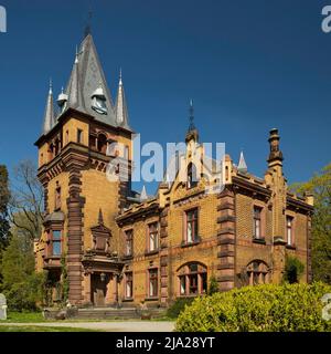 Heimendahl Estate, Haus Bockdorf, Kempen, Basse-Rhin, Rhénanie-du-Nord-Westphalie, Allemagne Banque D'Images