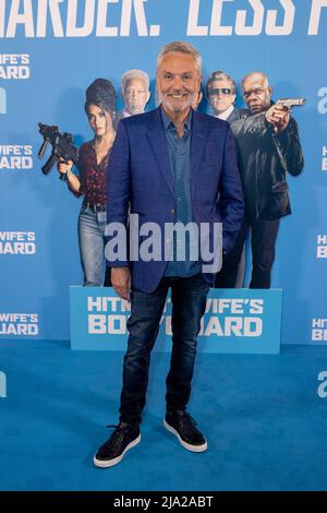 Des célébrités assistent à la projection « The Hitman's Wife's Bodyguard » à Cineworld, Leicester Square avec : Brian Conley où : Londres, Royaume-Uni quand : 14 juin 2021 crédit : Phil Lewis/WENN Banque D'Images