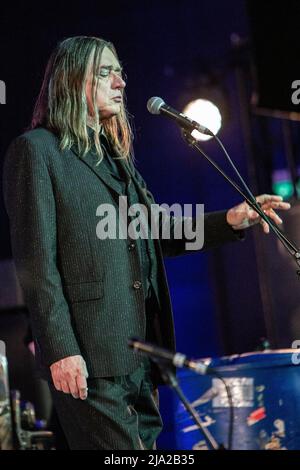 Milan Italie. 26 mai 2022. Le groupe de musique expérimentale allemand EINSTURZENDE NEUBAUTEN se produit sur scène à Alcatraz pour présenter son dernier album "Alles in Allem". Banque D'Images