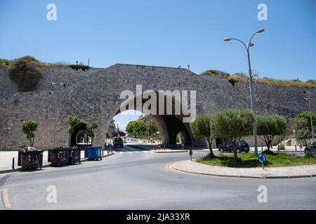 Héraklion, Grèce 15 mai 2022, la porte de Bethléem à Héraklion Banque D'Images