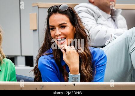 Paris, France, France. 25th mai 2022. Jade LAGARDERE FORET pendant le quatrième jour de Roland-Garros 2022, French Open 2022, Grand Chelem tournoi de tennis au stade Roland-Garros le 25 mai 2022 à Paris, France. (Image de crédit : © Matthieu Mirville/ZUMA Press Wire) Banque D'Images