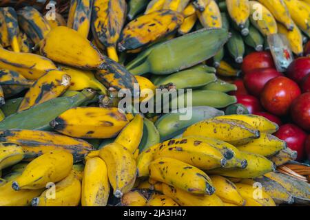 Marché agricole Mercado dos Lavradores à Funchal à Madère Portugal Banque D'Images