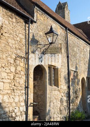 Abingdon on Thames, Oxfordshire, Angleterre, affirme être la plus ancienne ville habitée d'Angleterre, ayant été occupée de la première à moyenne Iron AG Banque D'Images