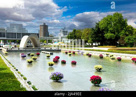 Japon. Hiroshima. Peace Memorial Park Banque D'Images