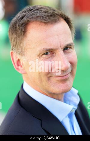 Hay Festival, Hay on Wye, pays de Galles, Royaume-Uni – vendredi 27th mai 2022 – Jeremy Hunt, député de Hay, pour parler de son nouveau livre zéro - éliminer les morts inutiles dans le NHS - photo Steven May / Alamy Live News Banque D'Images
