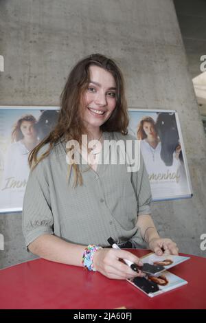 Leia Holtwick BEI der Kinotour zum Kinofilm: Immenhof – Das große Verspreten im UFA Kristallpalast Dresden. Dresde, 27.05.2022 Banque D'Images