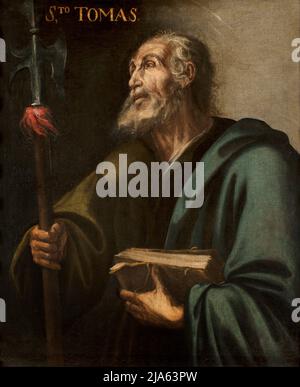 Artiste anonyme d'Andalousie - Apôtre St Thaddeus Banque D'Images