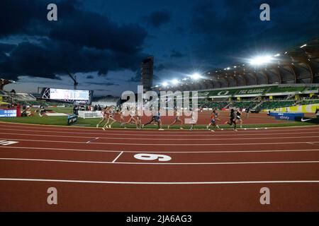 Eugene, Oregon, États-Unis. 27th mai 2022. L'événement deux plus doux des femmes pendant la Prefontaine Classic à Hayward Field à Eugene, Oregon. (Credit image: © Brian Branch Price/ZUMA Press Wire) Credit: ZUMA Press, Inc./Alay Live News Banque D'Images