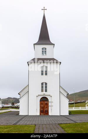 Église de Landa sur les îles Westman, Islande Banque D'Images