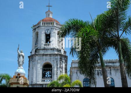 Cebu, Philippines - Mai 2022: Détail de la cathédrale métropolitaine de Cebu le 23 mai 2022 à Cebu, Philippines. Banque D'Images