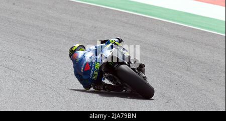 27thh JMAY 20122 circuit Mugello:Scarperia, Italie; MotoGP d'Italie Free Practice; Joan Mir/Team SUZUKI ECSTAR Banque D'Images