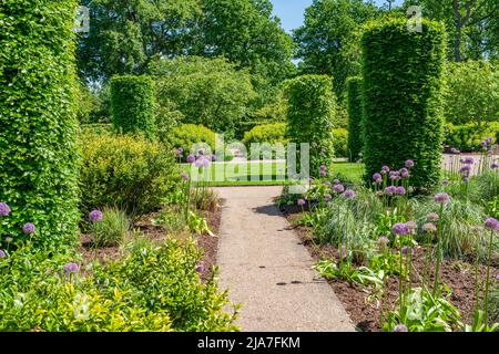 WISLEY, SURREY, Royaume-Uni 22 MAI 2022: RHS Garden à Wisley est l'un des cinq jardins gérés par la Société Banque D'Images