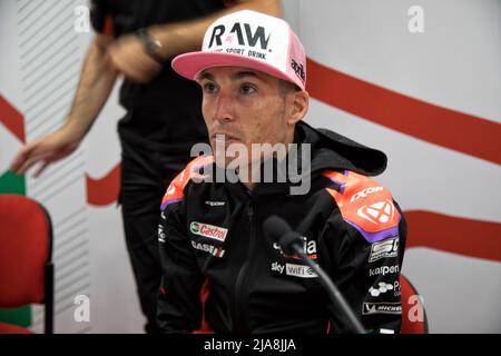 Mugello, Italie. 28th mai 2022. ALEIX ESPARGARO (Aprilia Racing) pendant 2022 Gran Premio dâ&#X80;&#x99;Italia Oakley qualificative, MotoGP World Championship à Mugello, Italie, mai 28 2022 crédit: Independent photo Agency/Alay Live News Banque D'Images