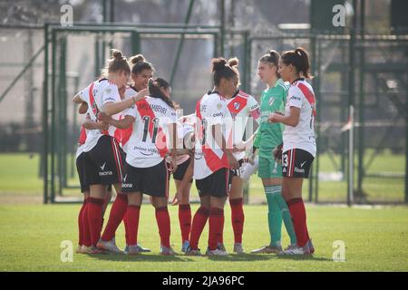 Buenos Aires, Argentine. 28th mai 2022. River plate team vu pendant un match entre River plate et San Lorenzo dans le cadre de Fecha 13 - Torneo de Futbol Femenino à River Camp.final Score: River plate 0:0 San Lorenzo Credit: SOPA Images Limited/Alay Live News Banque D'Images