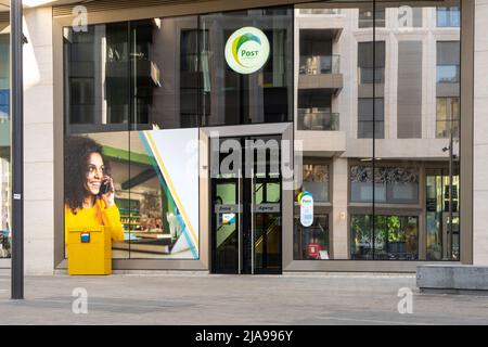 Luxembourg, mai 2022. Vue extérieure de la poste de Luxembourg en centre-ville Banque D'Images