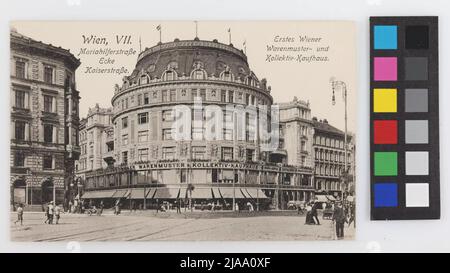 7., Mariahilfer Straße 120 - Mariahilfer Central Palace/Staa, carte postale. Sperlings Postkartenverlag (M. M. S.), producteur Banque D'Images