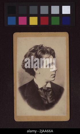 Josef Lewinsky (1835-1907), acteur. Johann Knizek (* 1840), photo Studio Banque D'Images