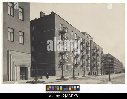 20., Stromstrasse 36-38 / Pasettistraße 37-45-Winarsskyhof. Martin Gerlach jun. (1879-1944), photographe Banque D'Images