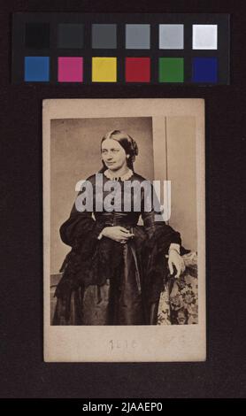 Clara Josephine Schumann, née Wieck (1819-1896), pianiste, compositrice. Inconnu, photographe Banque D'Images