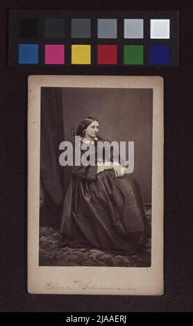 Clara Josephine Schumann, née Wieck (1819-1896), pianiste, compositrice. Inconnu Banque D'Images