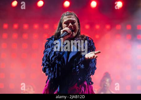 Vérone, Italie. 28th mai 2022. ELISA Toffali pendant Elisa - Retour vers l'avenir, concert de musique de chanteur italien à Vérone, Italie, mai 28 2022 crédit: Agence de photo indépendante/Alamy Live News Banque D'Images