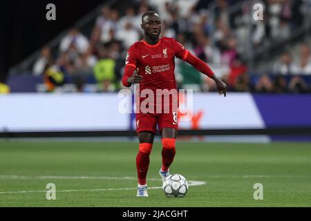 Paris, France. 28th mai 2022. Naby Keita du FC Liverpool lors du match de la Ligue des champions de l'UEFA au Stade de France à Paris. Crédit photo à lire: Jonathan Moscrop/Sportimage crédit: Sportimage/Alay Live News Banque D'Images