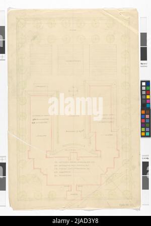 Maison de l'enfant, plan de situation. Otto Wagner (1841-1918), artiste Banque D'Images