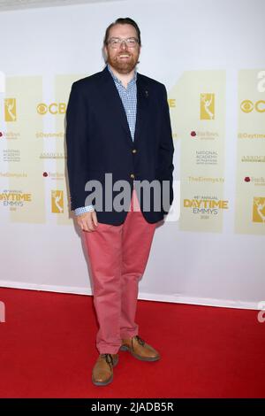 ***LEVÉE DE L'EMBARGO*** 48th Daytime Emmy Awards Press Line aux studios ATI le 12 juin 2021 à Burbank, Californie présentant: Adam Sharp où: Burbank, Californie, États-Unis quand: 13 juin 2021 crédit: Nicky Nelson/WENN.com Banque D'Images