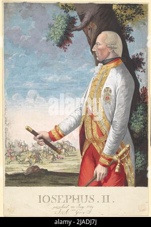 Joseph II (1741-1790, Kaiser 1765-1790). Johann Hieronymus Supprimer Kohl (1753-1807), maison d'édition Banque D'Images