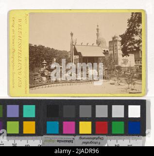 Exposition mondiale 1873: Maison de jardin japonaise (No 462). György (Johann Jutus Georg) Klösz (Kloess) (1844-1913) ,, Association viennoise de photographes, maison d'édition Banque D'Images